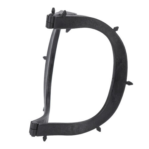 Marco para dique de goma Pro plástico negro plegable