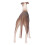 Modelo realista de galgo de plástico 20x13 cm 3+ 14