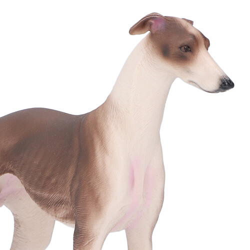 Modelo realista de galgo de plástico 20x13 cm 3+ 2