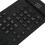 Teclado plegable de silicona de 109 teclas, con cable USB, negro 3