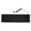 Teclado plegable de silicona de 109 teclas, con cable USB, negro 2