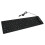 Teclado plegable de silicona de 109 teclas, con cable USB, negro 12