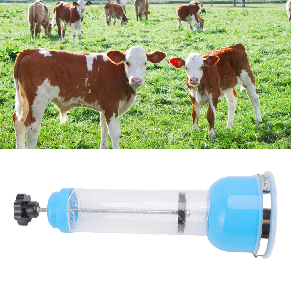 Blue Calf Breathing Pump Cattle Breathe Pump Calf Respiratory Pump Breathing Tool For Farm