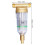 Wassersystem Vorfilter G1/2 Gewindetyp, männlich, 19,5 cm, Hochdichte Sedimentfilter 8