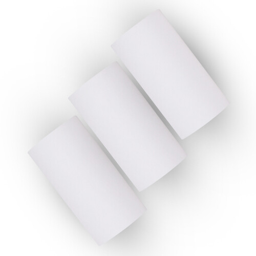 A6/A8/A9 56x30mm/2.2x1.2in Blanco 3 rollos térmicos