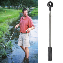 Recogepelotas de golf telescópico de acero inoxidable 15.7-72in