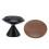 Coffee Flow Rate Observation Reflective Mirror Multi Directional Rotation Visible Coffee Extraction Observation Mirror Walnut Black Base 6