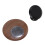 Coffee Flow Rate Observation Reflective Mirror Multi Directional Rotation Visible Coffee Extraction Observation Mirror Walnut Black Base 11