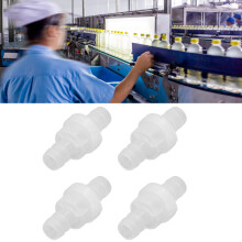 12 piezas 10 mm PP acuario válvula de retención unidireccional para ozono