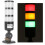 BERM Ø60mm 28cm LED 12-24VDC Rot/Gelb/Grün 15