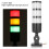 BERM Ø60mm 28cm LED 12-24VDC Rot/Gelb/Grün 7