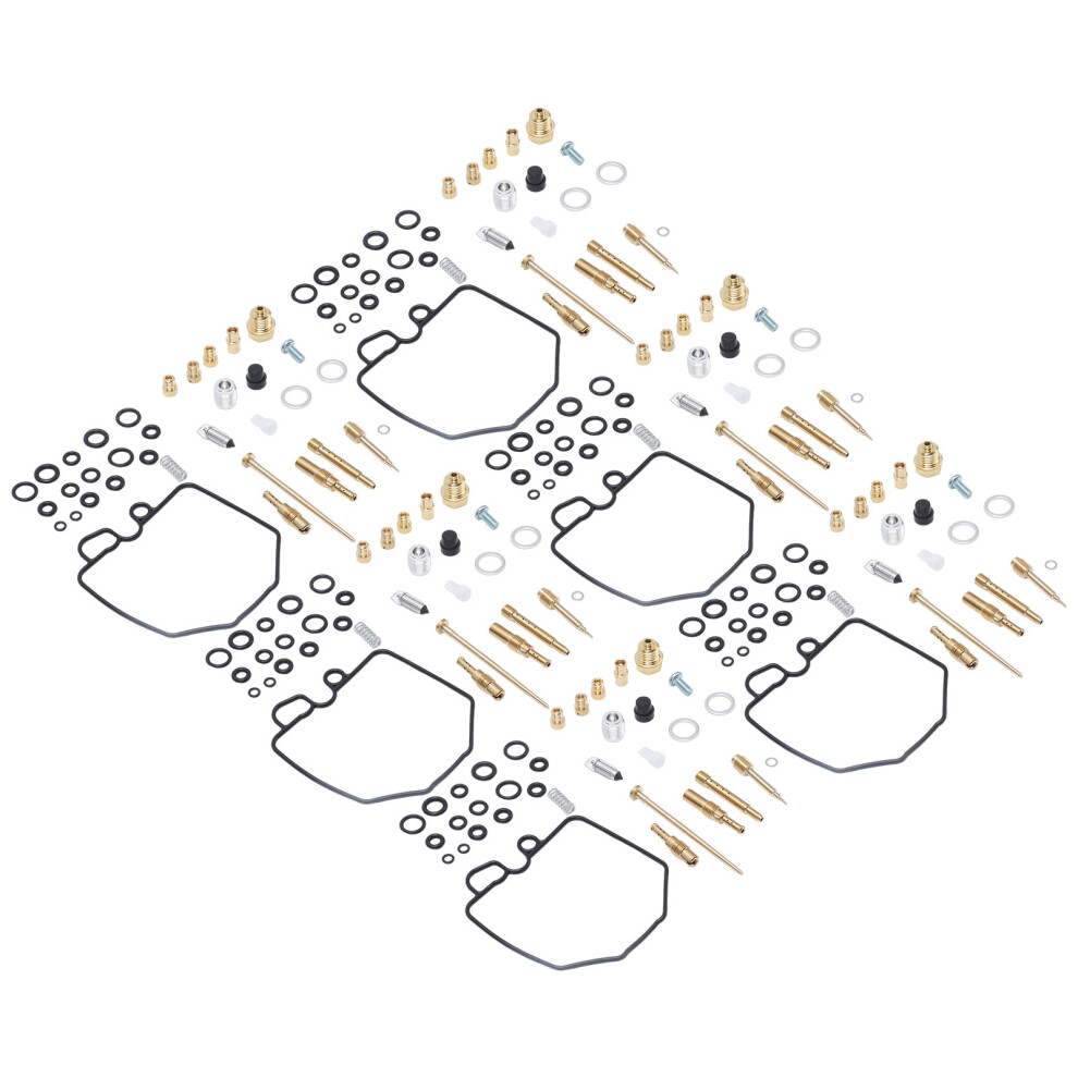6 Sets Motorcycle Carburetor Repair Kit Professional Replacement For Cbx1000 Cbx1050 1978Â1983 8081321452619