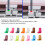 14-teiliges Pen-Adapter-Set aus ABS - Modell 1-14 10