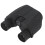 Telescopio binocular de 10x25mm negro impermeable 10