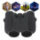 Telescopio binocular de 10x25mm negro impermeable 14