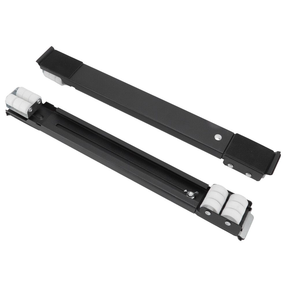 Heavy Duty Extensible Appliance Roller Load Bearing 300Kg Universal Wheels Base Appliance Slider For Washer Furniture Black 6901321453152