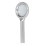 Lupa de mano 4X 60 mm 2 x AA 6 LED plateada 14