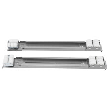 Rodillo extensible de alta resistencia 300 kg 45-70 cm plateado