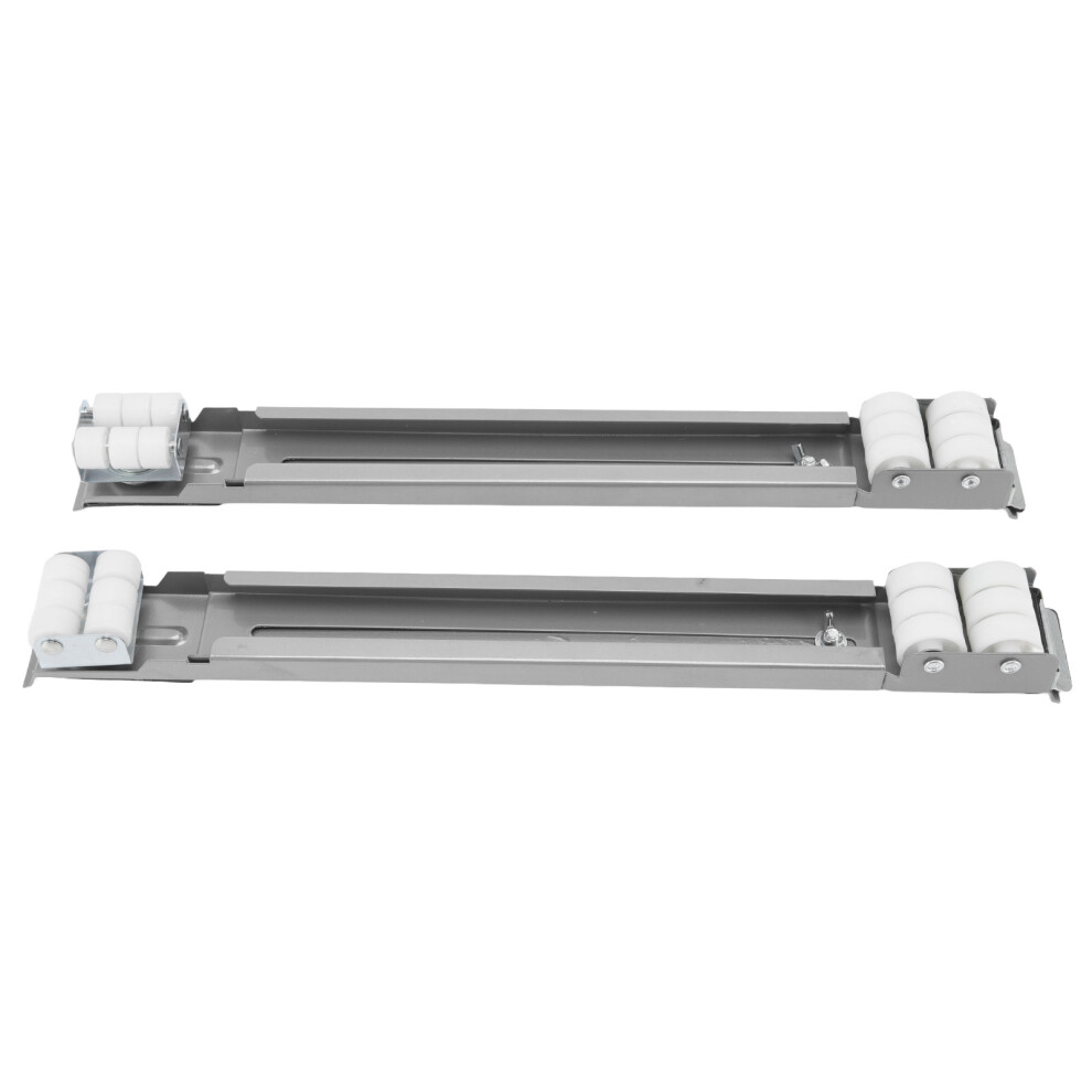 Heavy Duty Extensible Appliance Roller Load Bearing 300Kg Universal Wheels Base Appliance Slider For Washer Furniture Silver 8351321453146