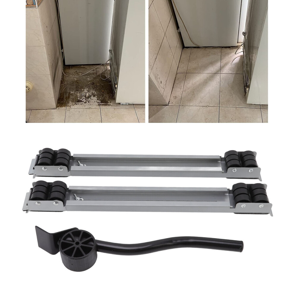 Heavy Duty Extendable Appliance Roller 300Kg Load Bearing Detachable Double Row 24 Wheels Appliances Sliders 4631321453594