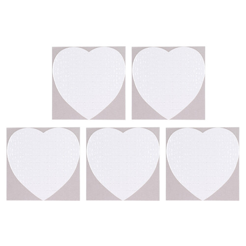 5er-Set Heißtransfer-Puzzle Herz A4 19x19cm 75 Stück 1
