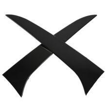 Spoiler trasero negro brillante ABS X1 E84 2009-2015
