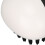 Panda-Form Hundebadebürste ABS-TPR ergonomisch 3