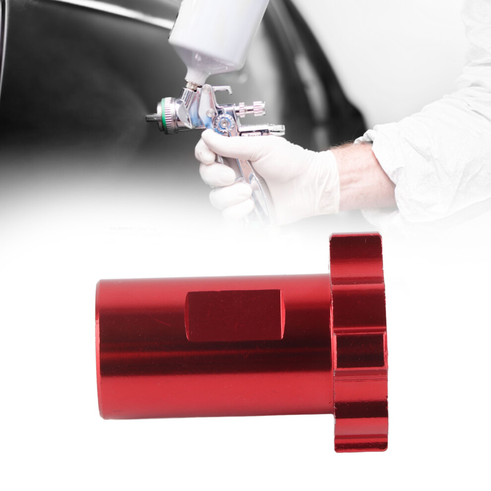 M16 1.5Mm Spray Cup Connector Pot Joints Stainless Steel Disposable Pot Connector Airbrush Adapter Internal Thread 4931321456909