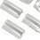 Recubrimiento de botón de subida de ventanilla en ABS plateado para F20/F22/F30 7