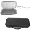 MX Keys Mini Tastaturhülle Schwarz/Grau EVA 4