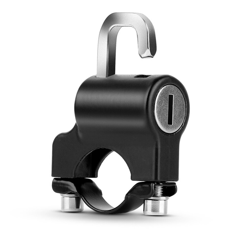 Motorcycle Helmet Lock Aluminum Alloy Anti Theft Bike Cable Lock Outdoor Security Locking Chain Rope Black/Blue 4621321457821