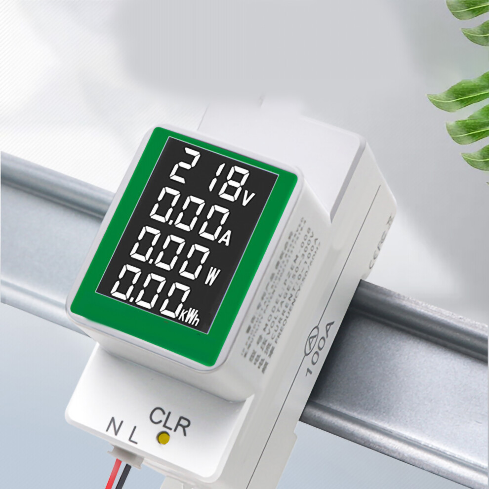 Ammeter Voltmeter Multifunction Digital Voltage Current Meter Tester Ac 50Â300V 100A 7671321458127