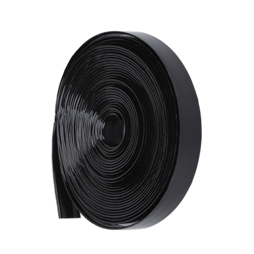Unisex Black 9Mm Width Hair Extension Keratin Glue Strip Strong Adhesion Long Lasting Hair Wig Tape Roll