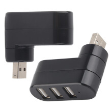 Hub USB mini de 3 puertos en línea 180