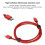 8K-HDMI-Kabel 1,5 m 12-Bit Rot Durable Pro 8