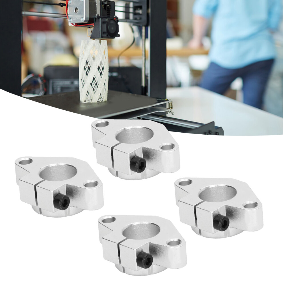 4 Pcs Rail Guide Support Aluminum Alloy Linear Motion Rail Shaft Bracket For Precise Equipment Shf20 9321321459379