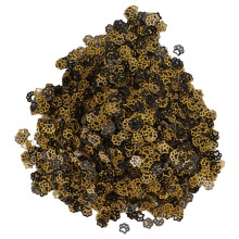 100 g Pfotenabdruck-Konfetti Glitzer - Beidseitige Folie