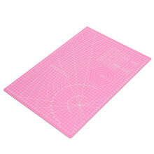 Alfombrilla de corte rosa de tres capas auto-curativa 30x45 cm 1 ud.
