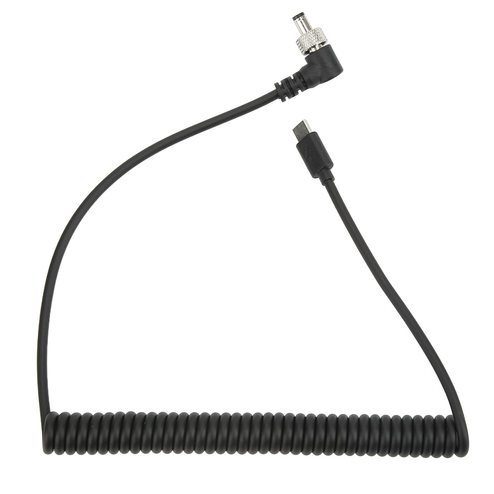 Type C To Dc 5.5X2.5mm Pd Power Supply Cord 12V Fast Charging Cable With Lock End For Laptop Notebook 4611321460501