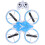 Drone mini de 6 ejes 2.4G 3.7V 500mAh azul 13