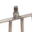 Edelstahl 4-Zinken-Handharke, 8-mm-Gewinde 3