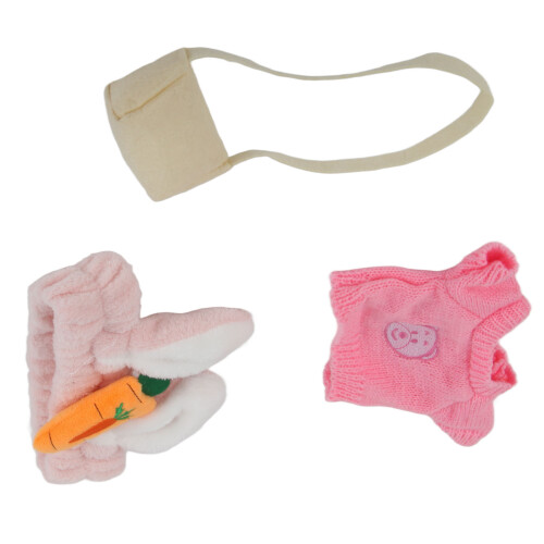 Conjunto de 3 prendas para peluche de pato Tipo F, DIY 2