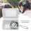 Cordón para audífono BTE, nylon, antiperdida, cactus 11