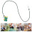 Cordón para audífono BTE, nylon, antiperdida, cactus 15