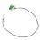 Cordón para audífono BTE, nylon, antiperdida, cactus 14