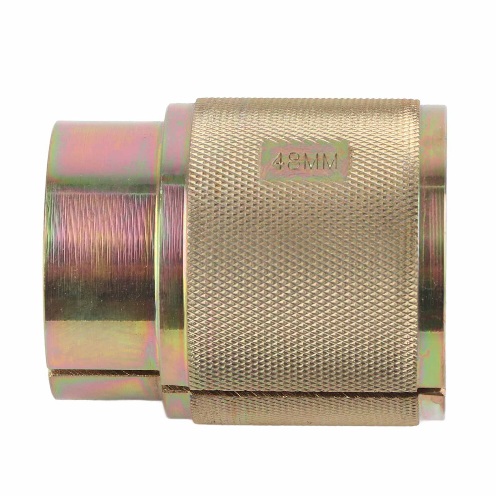 Motorcycle Fork Oil Seal Driver Tool Universal Carbon Steel For Conventional Inverted Forks 48Mm / 1.89In 4611321460037