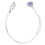 Cordón de nylon morado para audífono BTE AntiLost 14