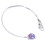 Cordón de nylon morado para audífono BTE AntiLost 5
