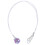 Cordón de nylon morado para audífono BTE AntiLost 2