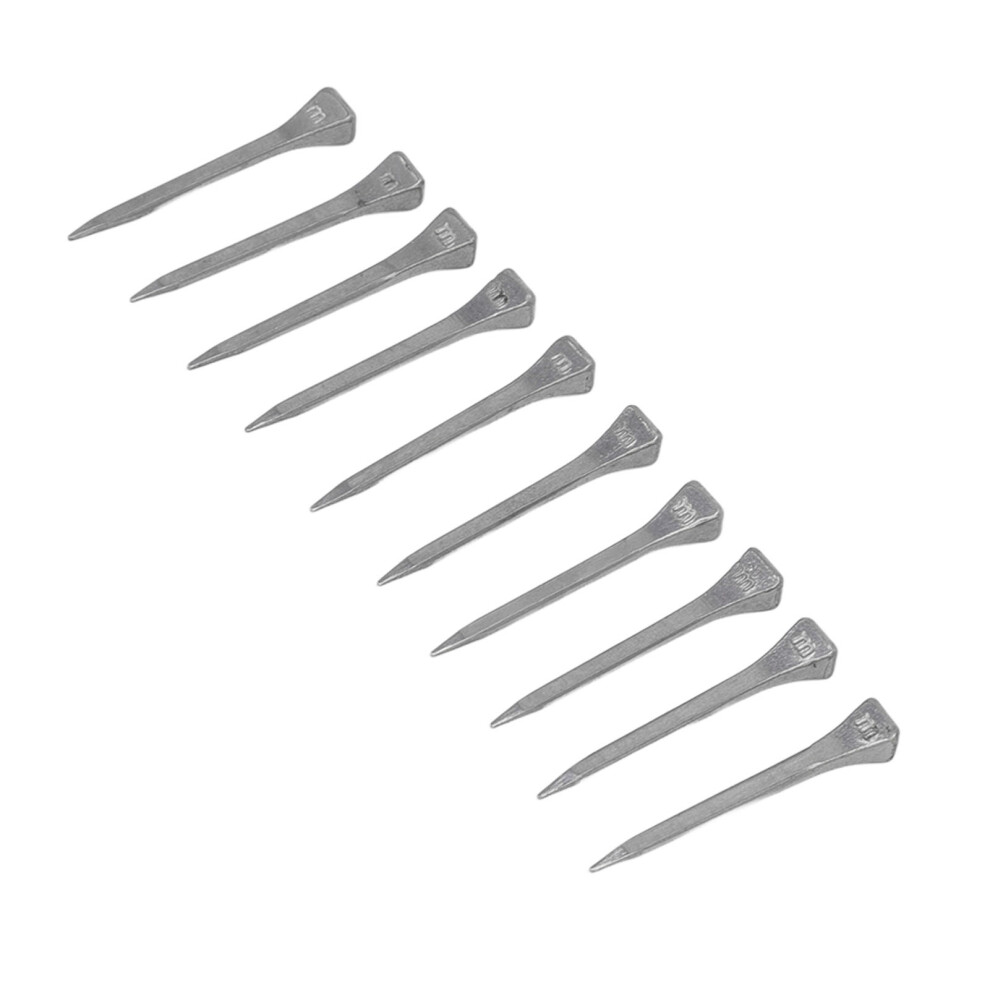 250 Pcs Horseshoe Nails High Tensile Strength Good Elasticity Accurately Crafted Steel Horse Shoes Nails Fj0race 9321321462706